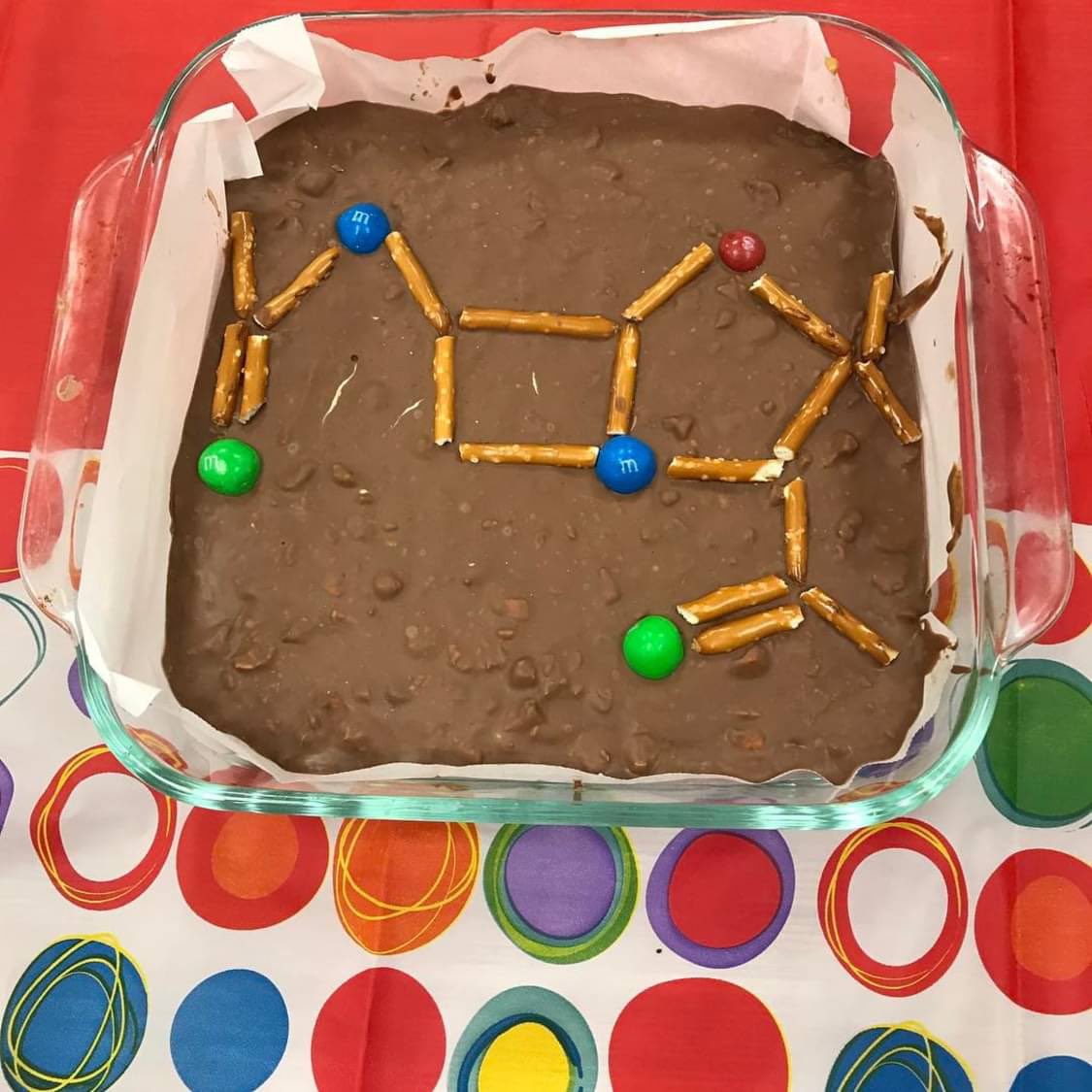 ChristTrevor's tweet photo. @kaylamellis_ Made this when our ID pharmacist left! https://t.co/4m6AQlOiHm