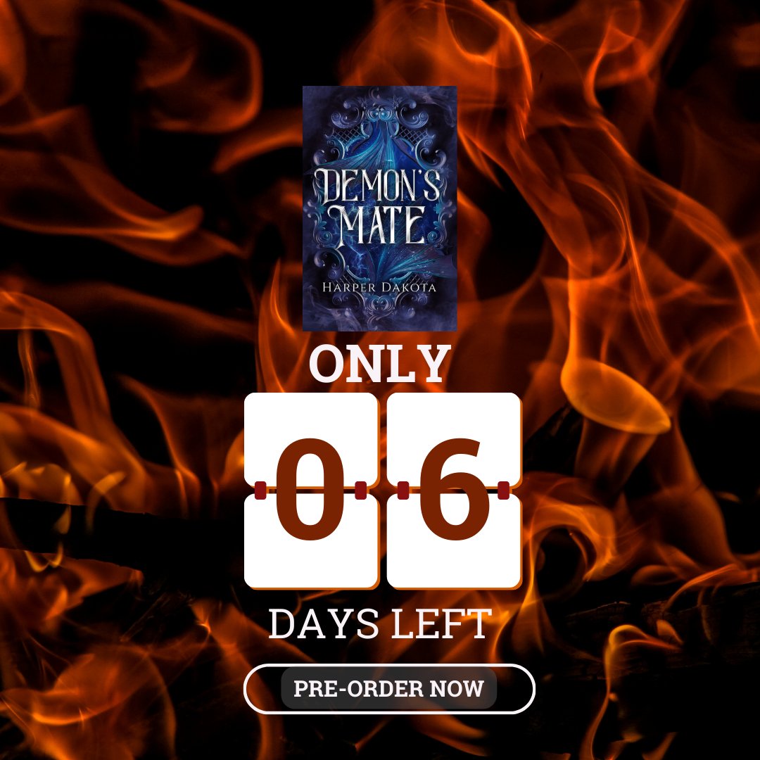 Demon's Mate comes out in 6 days!
Think you know demons? Think again.
amzn.to/49DCW1A
#paranormalromancebooks #demonromance #demonromancebooks #foundfamily #fatedmates #secondchanceromance