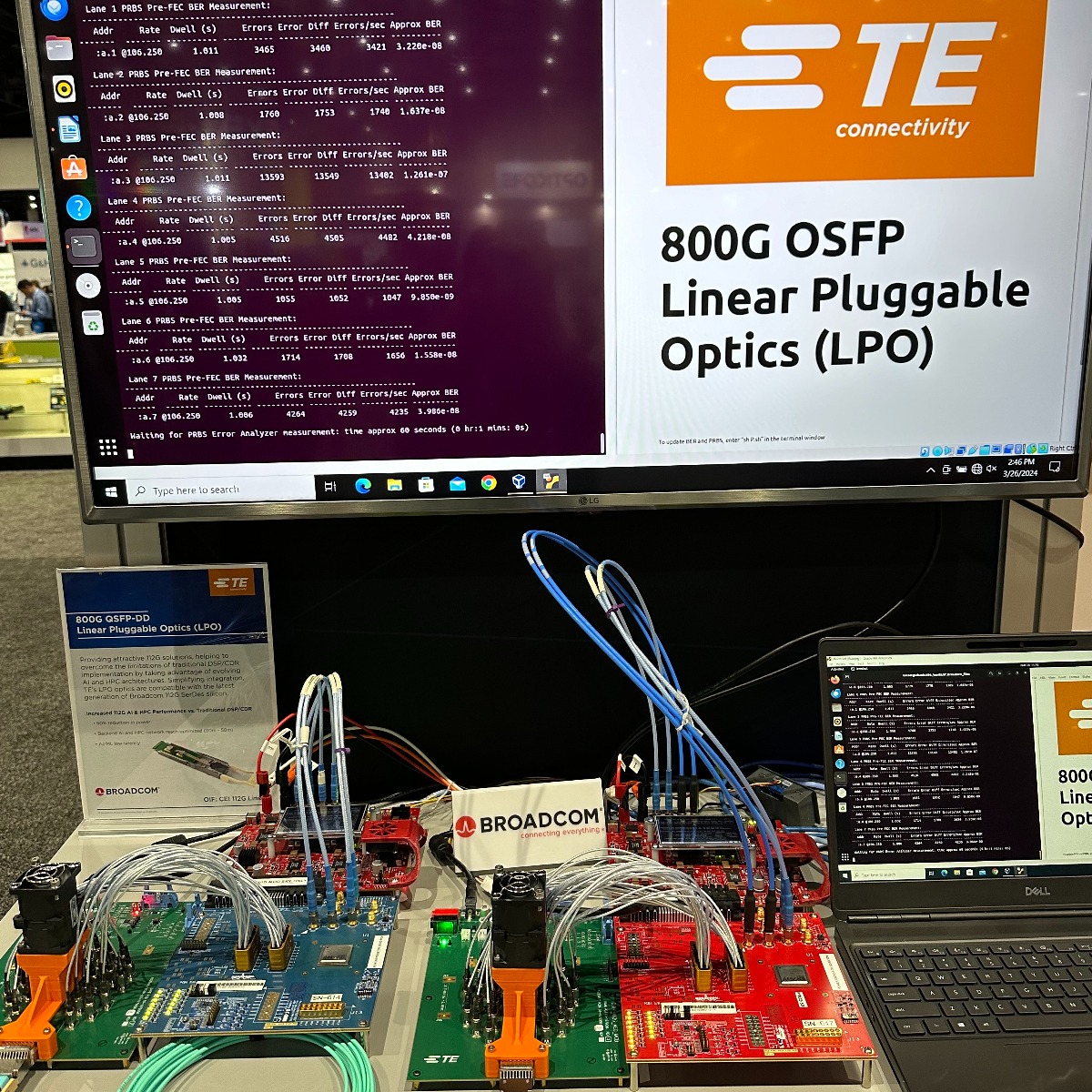 Broadcom's optical communication and wired networking technologies were on full display at #OFC24 beyond Broadcom booth #5325. Discover how Broadcom is connected with our partners at their booths: