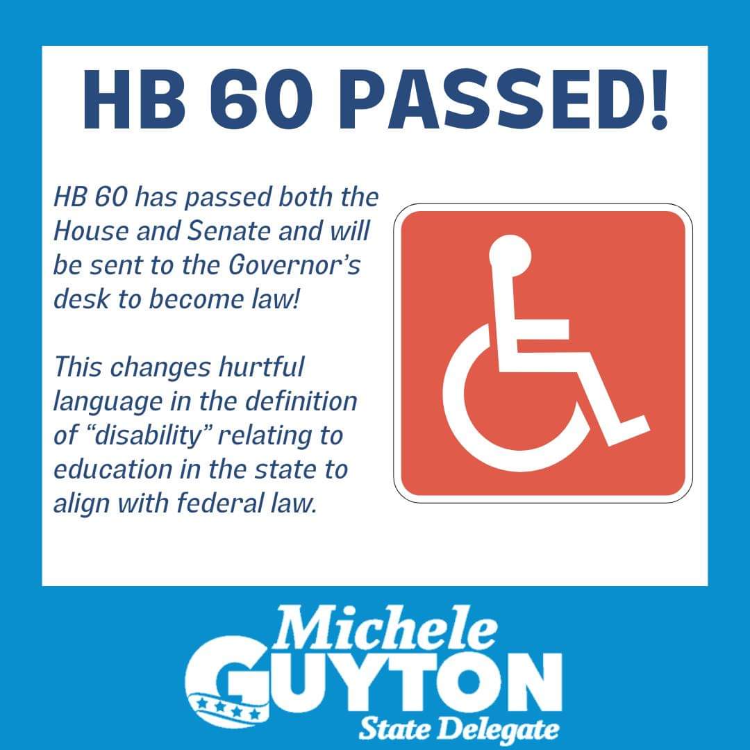 HB 60 passed in the Senate today! Now it is headed to the Governor's desk to become law!