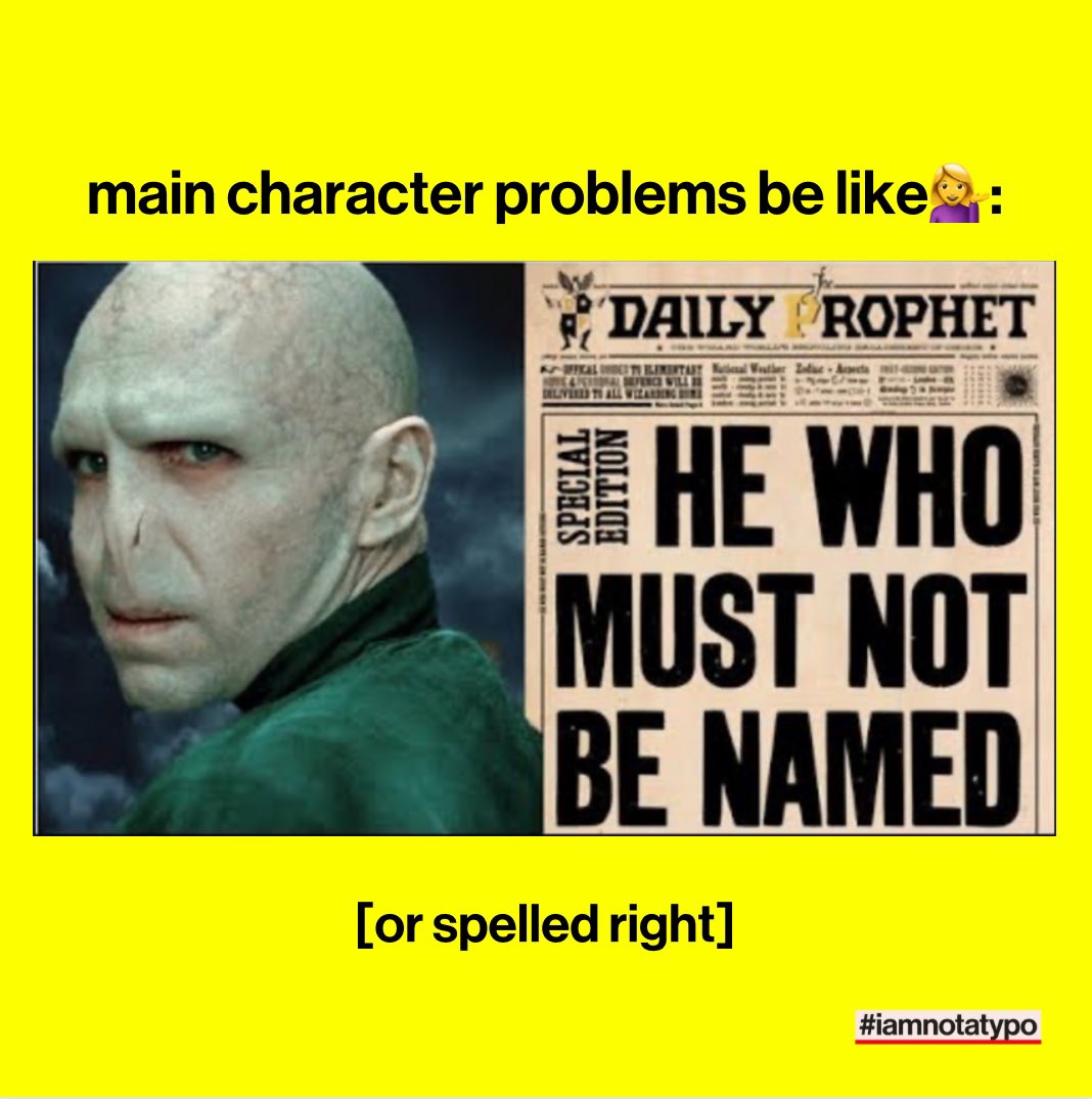 Day 17🗓️ and counting. Still no response from the tech giants but we push on💪

Something light-hearted for everyone out there whose name gets flagged as “incorrect” because who doesn’t enjoy a good meme?

For more visit iamnotatypo.org 
#iamnotatypo #harrypottermeme 🧙⚡️