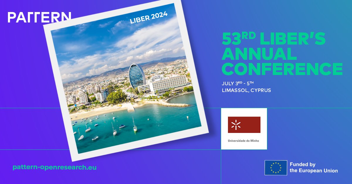 🎓@UMinho_Oficial will participate in #LIBER2024, the essential conference for #research library professionals. 📚@LIBEReurope 🗓️July 3rd to the 5th 📍Limassol, Cyprus It'll be a great opportunity for networking, professional development & collaboration: liberconference.eu