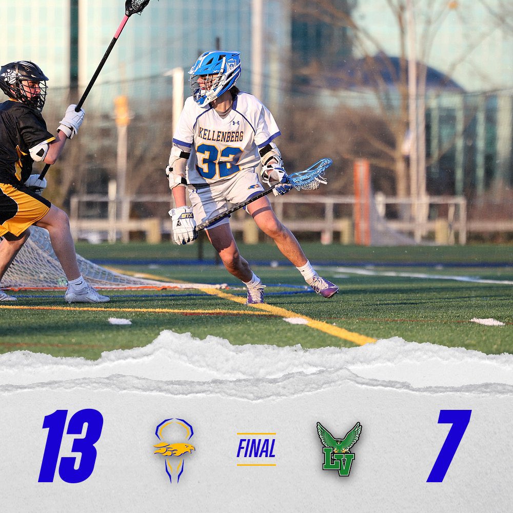 Mike Felicetti  had 6 points on 5 goals and 1 assist and Donovan O’Toole had 6 points on 4 goals and 2 assists in the <a href="/KMHSBoysLax/">Kellenberg Boys Lax</a> win over Locust Valley. 🔥🐥🥍

#Firebirds #bleedblueandgold #rollbirds