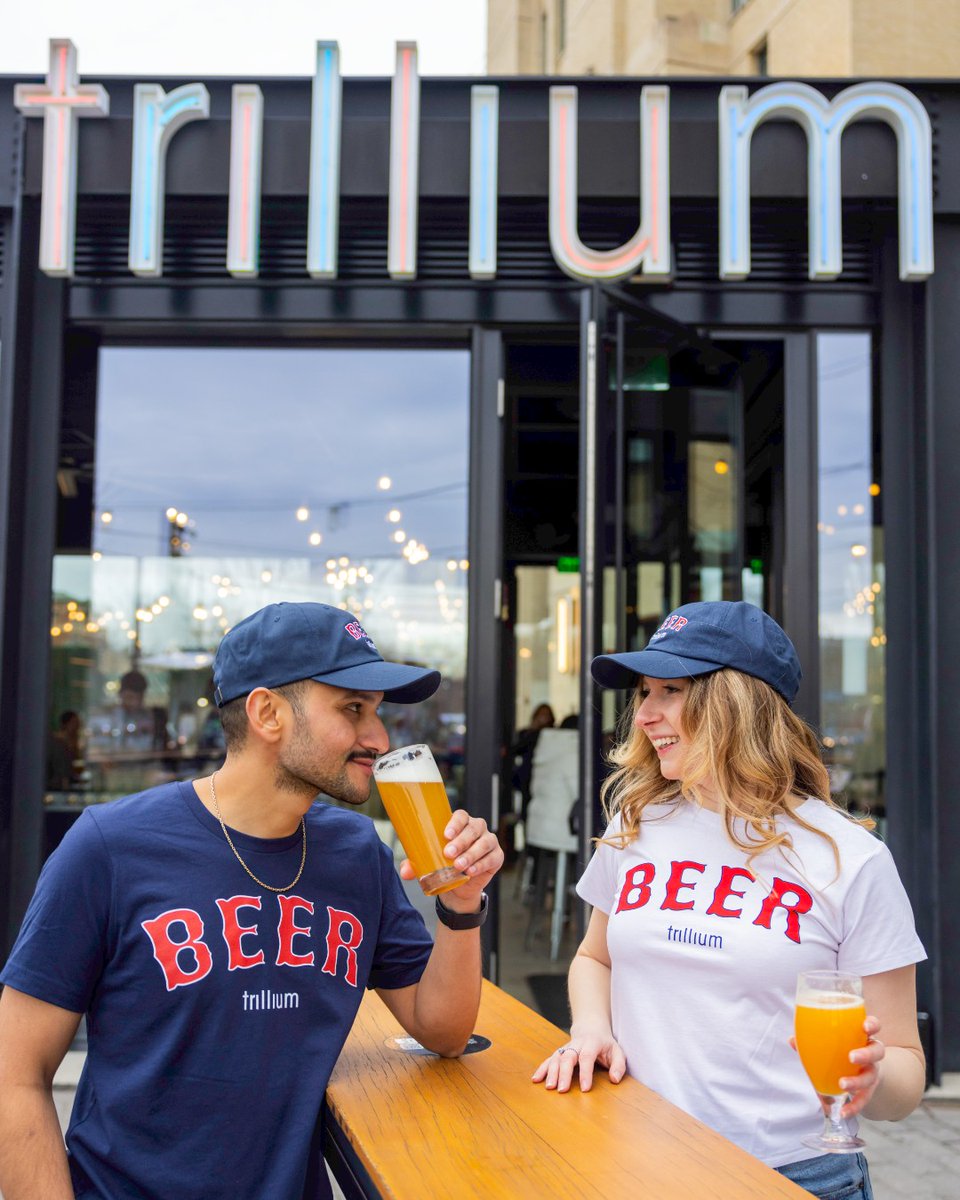 Play ball! ⚾ Red Sox Opening Day is here & we've got all the essentials to kick the season off in style! Swing by any location to watch the game & grab fresh gear for the szn 🍻 Hat -> bit.ly/3VTsTBN Blue T -> bit.ly/4atJLCR White T -> bit.ly/3TyoUYh