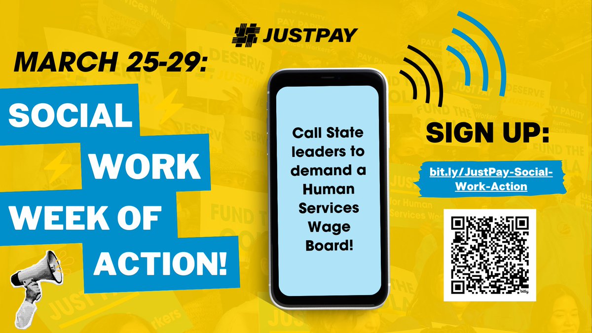 The inclusion of a COLA for human services workers in the State one-house budgets is a win! However, the budgets were missing Wage Board Legislation to help close the pay gap between nonprofit and government workers. ‼️ Call State leaders by TOMORROW! bit.ly/JustPay-Social…