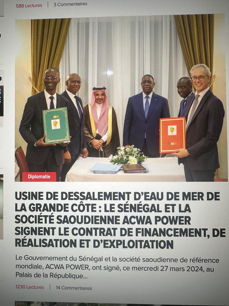 LansanaGagny's tweet photo. They did it 😡😡😡
Un contrat qui engage l’Etat du Sénégal sur 30 ans signé à 6 jours de la fin du mandat de MackySALL…. Après vous allez nous dire que l’on va passer l’éponge https://t.co/ZOyZpEssPf
