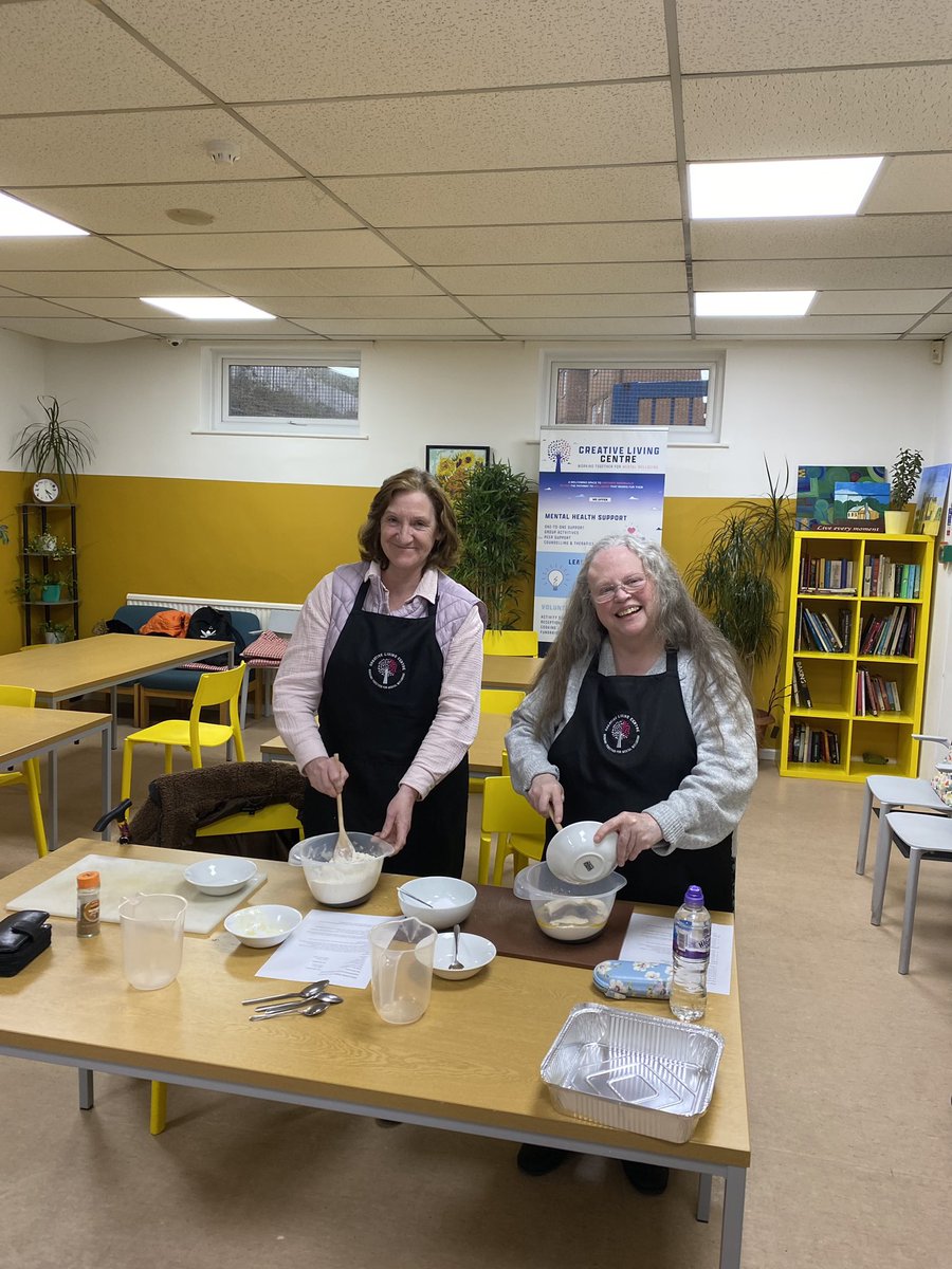 Mental Health Charity - Creative Living Centre (@creativelivingc) on Twitter photo Todays cooking class at <a href="/CreativeLivingC/">Mental Health Charity - Creative Living Centre</a> under our Fakeaway Thursday project kindly sponsored by <a href="/LidlGB/">@LidlGB</a> and <a href="/nbrly/">neighbourly.com</a> has an Easter theme. We are making hot cross buns. They look and smell delicious. #creativelivingcentre Todays cooking class at <a href="/CreativeLivingC/">Mental Health Charity - Creative Living Centre</a> under our Fakeaway Thursday project kindly sponsored by <a href="/LidlGB/">@LidlGB</a> and <a href="/nbrly/">neighbourly.com</a> has an Easter theme. We are making hot cross buns. They look and smell delicious. #creativelivingcentre