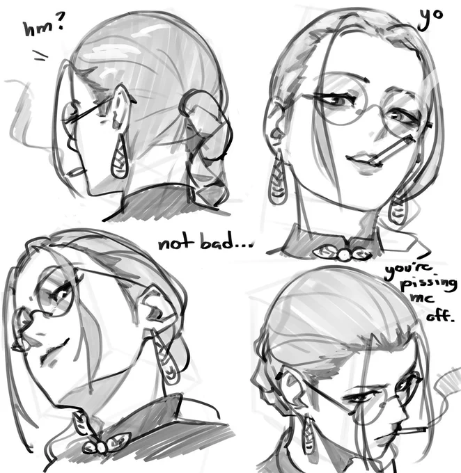 Tao Saotome doodles 
#極楽街 #Gokurakugai 