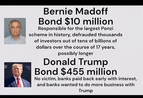 Our two-tiered justice system on full display! We must end the weaponization of the DOJ and that starts by taking back the White House this November!