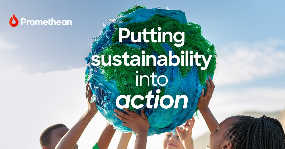 Promethean’s commitments? 🌍 Decarbonizing our business. Sustainable packaging. Efficient shipping. Reducing energy use from manufacturing to classrooms. Responsible recycling. Learn about our journey: bit.ly/3PEyDet #sustainability