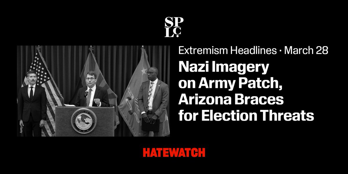 📲 Check out the #IntelligenceProject's round up of recent work and interesting headlines 🎯: bit.ly/43EwVQa 🔦One highlight: The @USArmy is investigating a unit for posting a photo of a soldier wearing imagery used by World War II Nazis, @taskandpurpose reported.