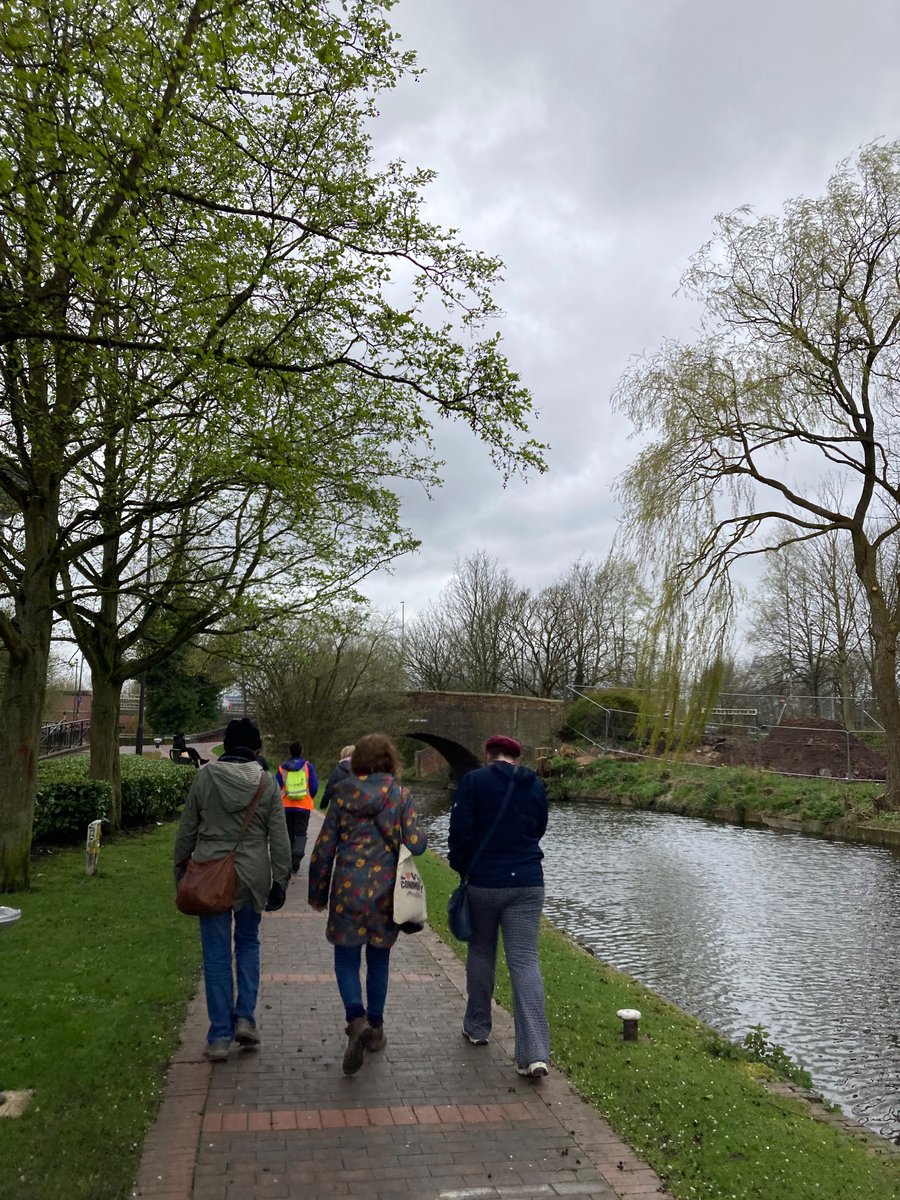 👋 Today, on our last walk of the Walking Support Programme, we’re in Wolverhampton with Holy Trinity Church enjoying the NCN 81. Thank you to everyone who has walked and wheeled with us - it’s been tread-mendous 🥾⭐️
