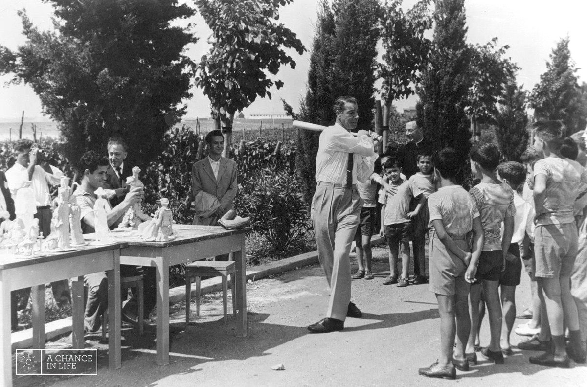 A Chance In Life (@achance_inlife) on Twitter photo Today is <a href="/MLBplayersMLB/">MajorLeagueBaseball</a> #openingday! Here is a look back at #JoeDiMaggio's visit to Boys' Towns of Italy! The children were thrilled to meet their baseball hero.
Sports and recreational activities are important for the healthy development of children and youth #MLB Today is <a href="/MLBplayersMLB/">MajorLeagueBaseball</a> #openingday! Here is a look back at #JoeDiMaggio's visit to Boys' Towns of Italy! The children were thrilled to meet their baseball hero.
Sports and recreational activities are important for the healthy development of children and youth #MLB