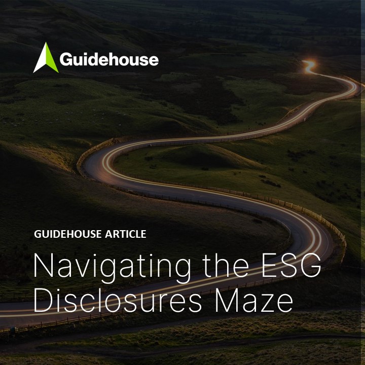 In a rapidly evolving regulatory landscape, understanding and complying with sustainability reporting frameworks can be overwhelming. 

Our #GuidehouseExperts provide insights on how companies can navigate the reporting maze: guidehou.se/48qzciR