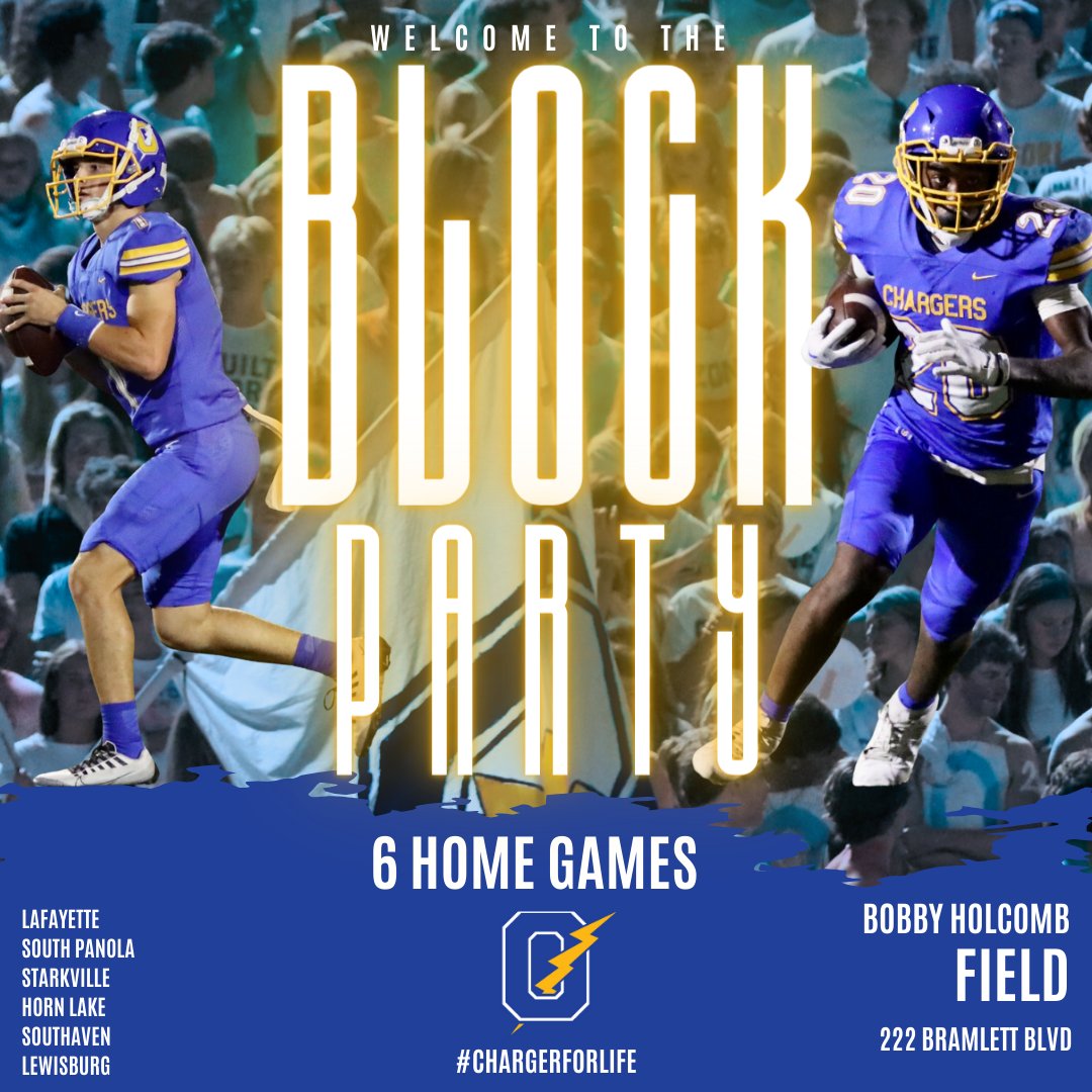 See you at Bobby Block this Fall...

#BlockParty | #chargerforlife