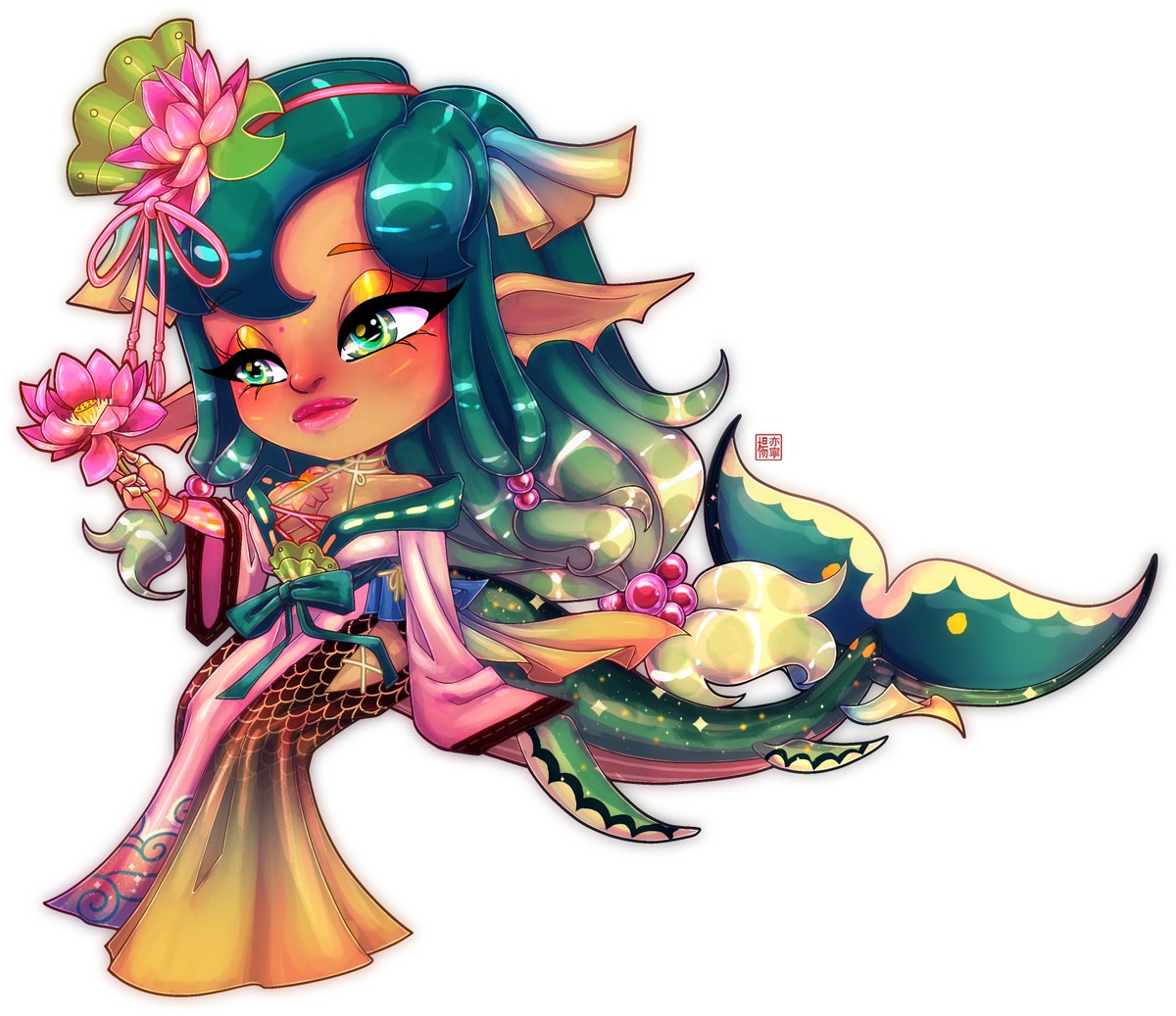 Spadejo's tweet photo. Chibi commission for @Cylunny !  

#VGenComm #commissionsopen #artistsontwitter https://t.co/DDELQYLVKl