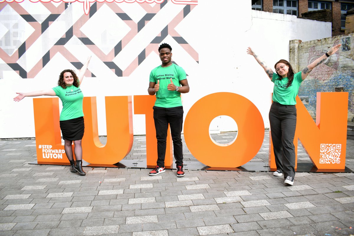 We are delighted to be bringing you the Luton Rising Festival Makers volunteer programme. 😊 🧑‍🤝‍🧑 This is your opportunity to play a significant role at the incredible @BBCR1 Big Weekend in Luton! 🎶 You can find out more information here: place.stepforwardluton.co.uk/volunteer