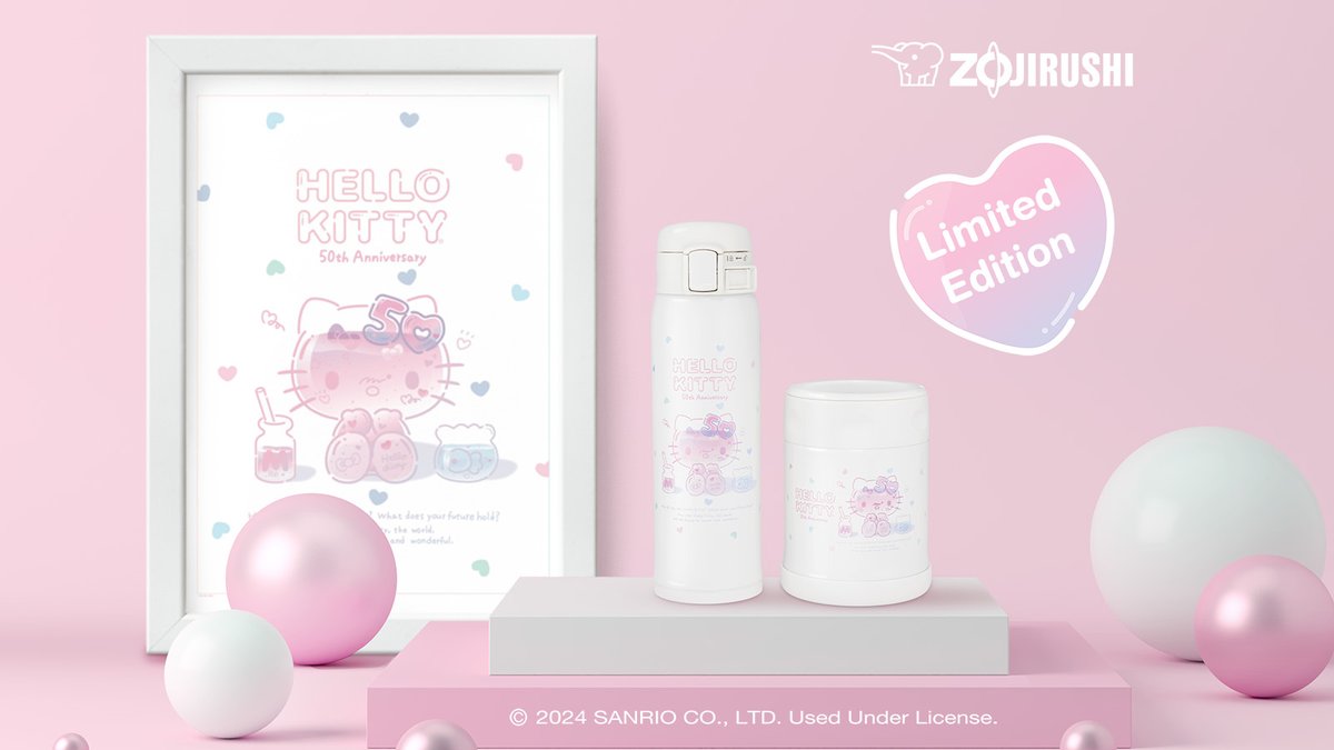 The wait is finally over! The Zojirushi x @HelloKitty 50th anniversary collection is available now. shop.zojirushi.com/pages/hello-ki…
#HelloKitty50th