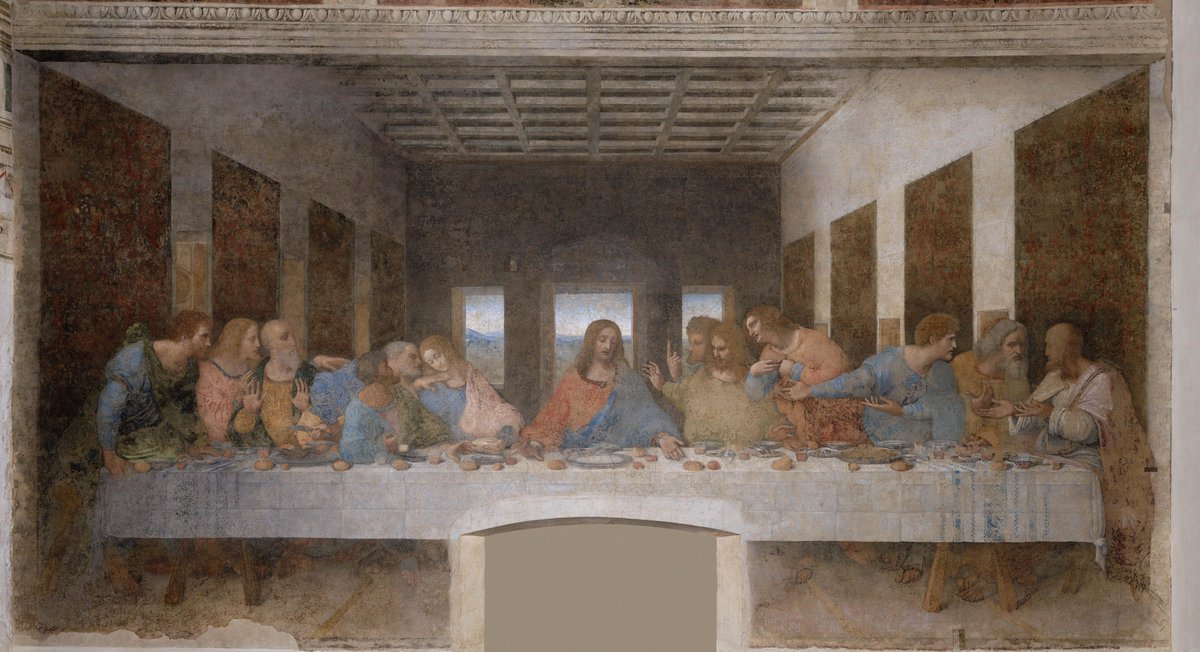 'In verità io vi dico: uno di voi mi tradirà'

Il celeberrimo dipinto di Leonardo , refettorio Santa Maria delle Grazie , Milano 

#buonaserata #GiovediSanto #28marzo