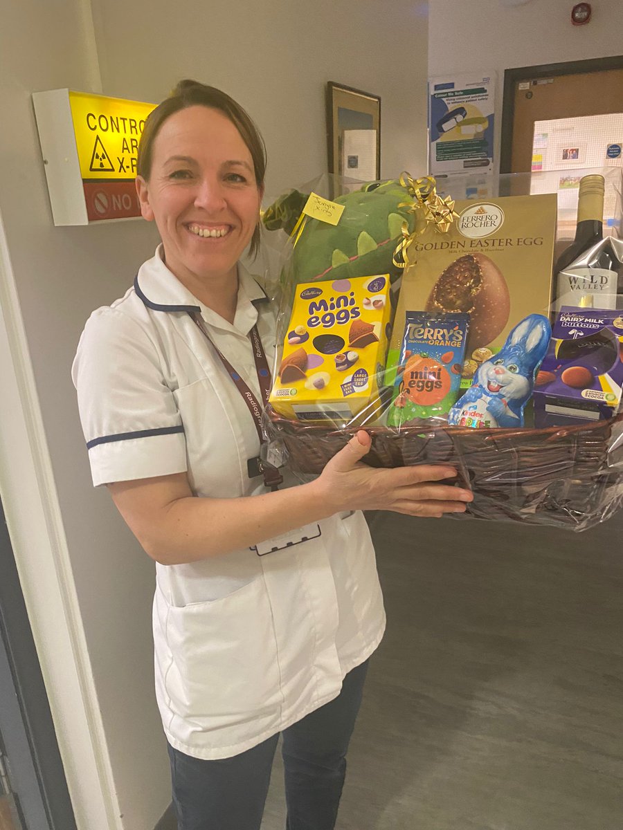 3 of the lucky winners from the Friends of Newark Hospital Easter raffles this week. A fantastic £473 raised. Thanks to all who supported 🐰🐥 @SFHFT @NadiaWhitworth2 @janecombes2 @Bridget47198832 @jothornley22 @ysimpson2001 @justinw19249337 @SFHradiology