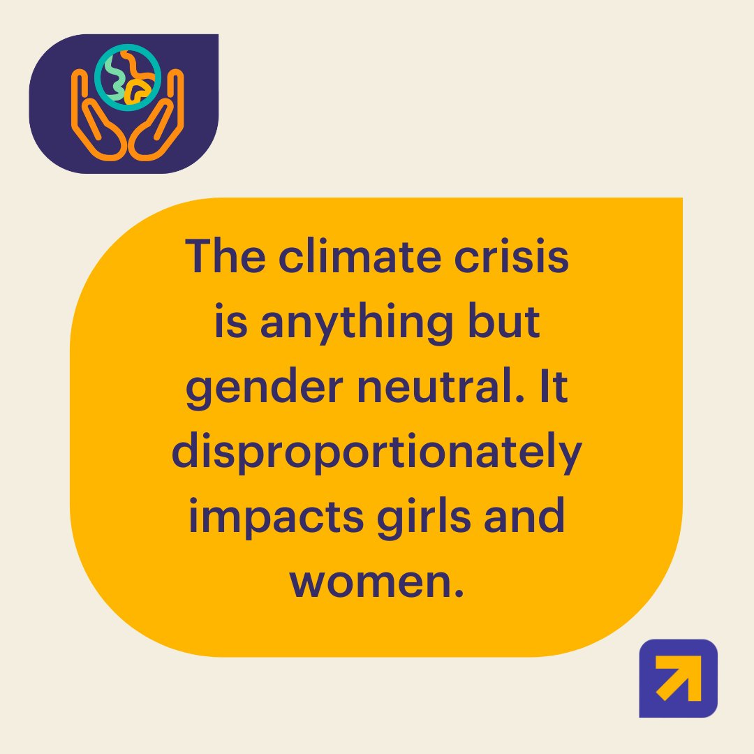 2⃣ The #ClimateCrisis: #ClimateChange disproportionately impacts girls and women, who have contributed to it the least & have the fewest resources to cope & recover from climate-related disasters. #SRHR is crucial to advancing #ClimateJustice. More 👇 bit.ly/WD_Climate