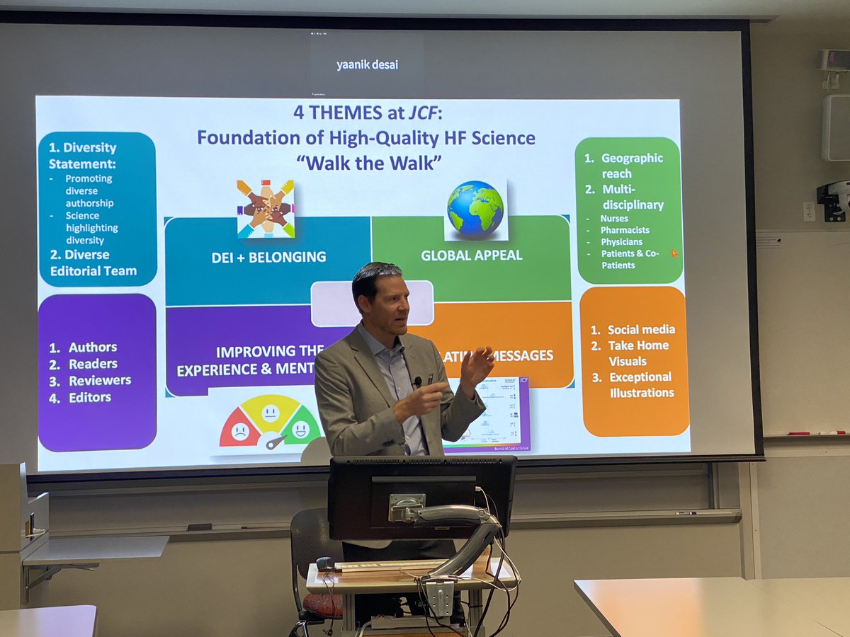 Tour de force by @robmentz @DukeCardiology, clinical trial leader and @JCardFail editor, for @Stanford Cardiology GR on the data behind and implementation of IV iron therapy for HF‼️@EldrinL @dranulala @Stanford_HF @DCRINews @KiranKhush1 @HFSA