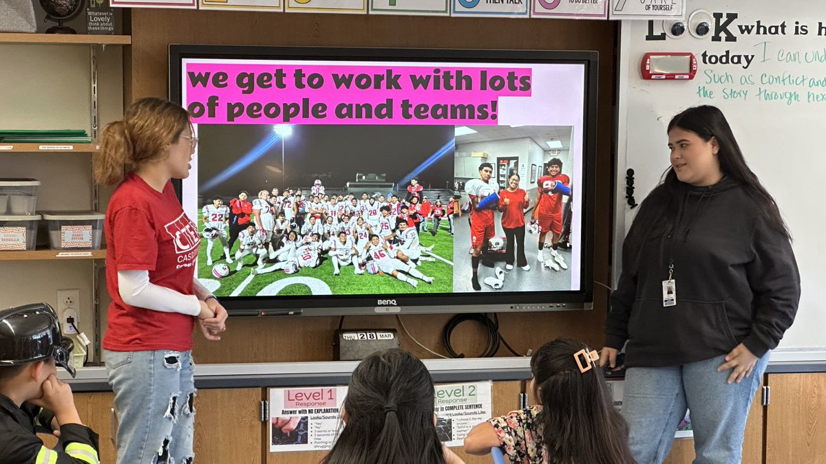 StevenRiewe's tweet photo. Thank you Joy James Elementary for allowing Castleberry High School students to show off their pathways at your Career Day!
@CastleberryISD
@CastleberryHigh
#CISDLeadingtheWay https://t.co/OiPWleO536