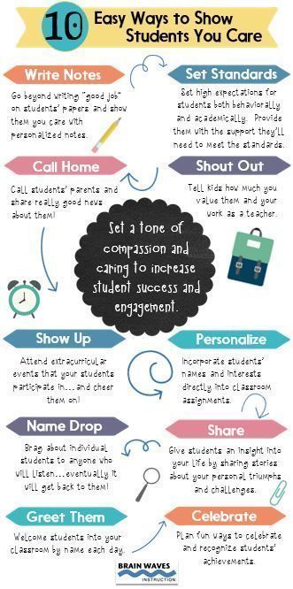 10 Easy Ways to Show Students You Care