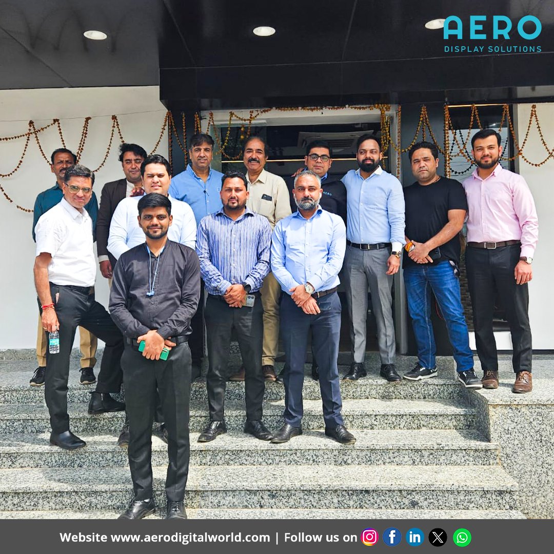 Exciting News! We're thrilled to announce the opening of our new Experience Center in Lucknow in collaboration with Techpoint Solutions ! 

#experiencecenter #lucknow #aerodigitalworld #aerodisplaysolutions #technology #videowalldisplay #digitalsolutions