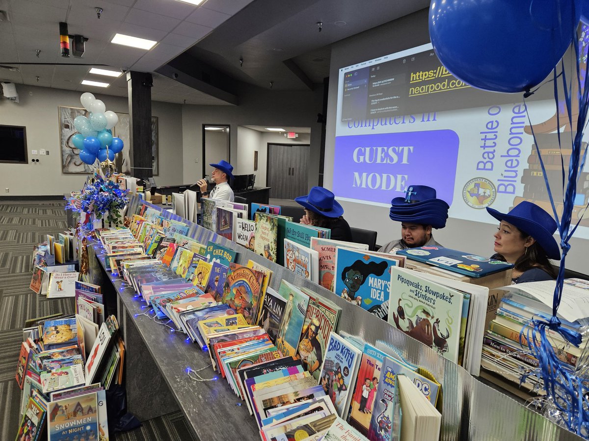 Battle of the Bluebonnet Books! Happening right now! Good Luck to our Scotties! @SagelandMicro @YISDLibServices @AVillanueva_AP @MicaelaMoncada3