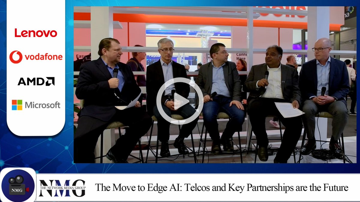 Retail 'Shrinkage' is tackled by @AMD and their partner @Lenovo to reduce loss, using #Edge and #Cloud. Powered by #NMGMedia Full session: …e-network-media-group.squarespace.com/blog/the-move-… Dominique Vanhamme, Dr. Muslim Elkotob, Kumaran Siva, Jason Hogg, @RonWestfallDX , @VodafoneGroup , @Microsoft