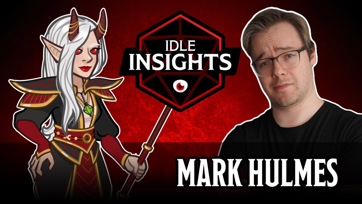 Join us for Idle Insights at 1PM Pacific where we get to chat with the amazing Mark Hulmes(@sherlock_hulmes) about all things Miria and High Rollers! Twitch.tv/CNEGames, be there to join Miria's skeleton army!