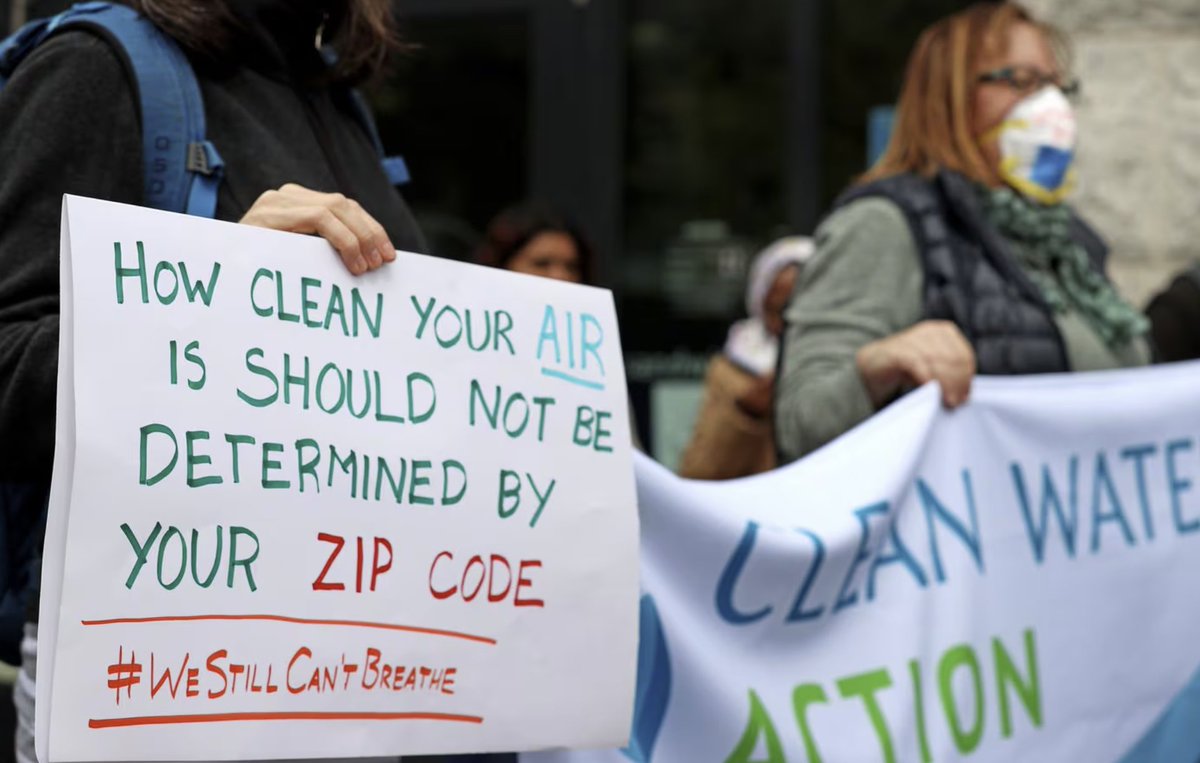 “We applaud @MassGovernor @MassLtGov & @MassDEP for taking a first-in-the-nation step to ensure cleaner air for MA residents”-@caseyhbowers New cumulative impact assessments factor air pollution in permitting processes, protecting vulnerable communities bit.ly/4afJSCC