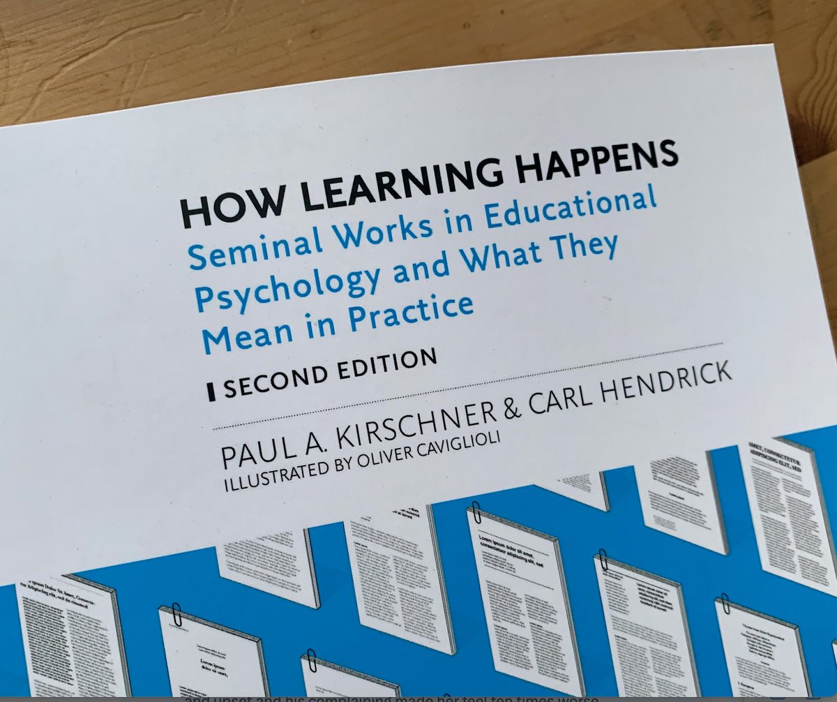 To mark the publication of the 2nd edition of How Learning Happens we are giving away a 5 copies of the book. Simply retweet this to be included in the draw.