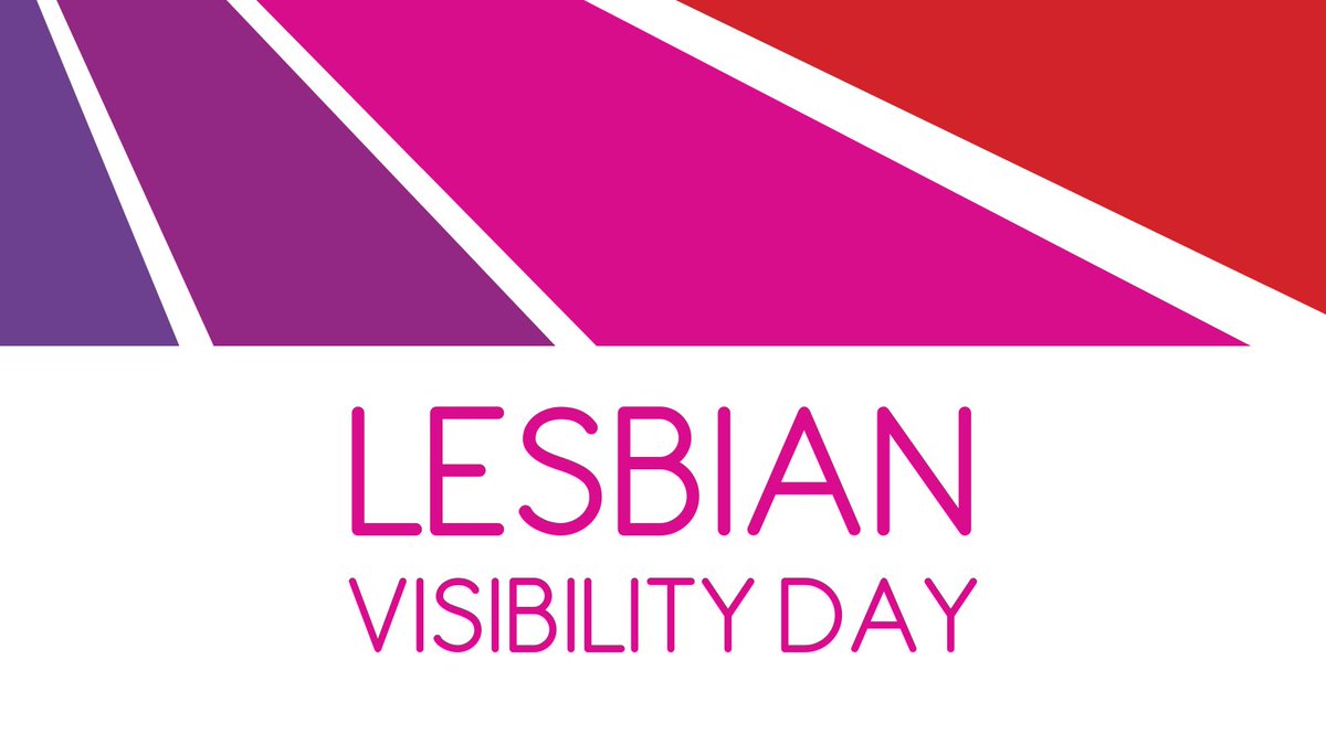 Happy Lesbian Visibility Day! 🌈 #LesbianVisibilityDay #FFLAG #LGBTQ