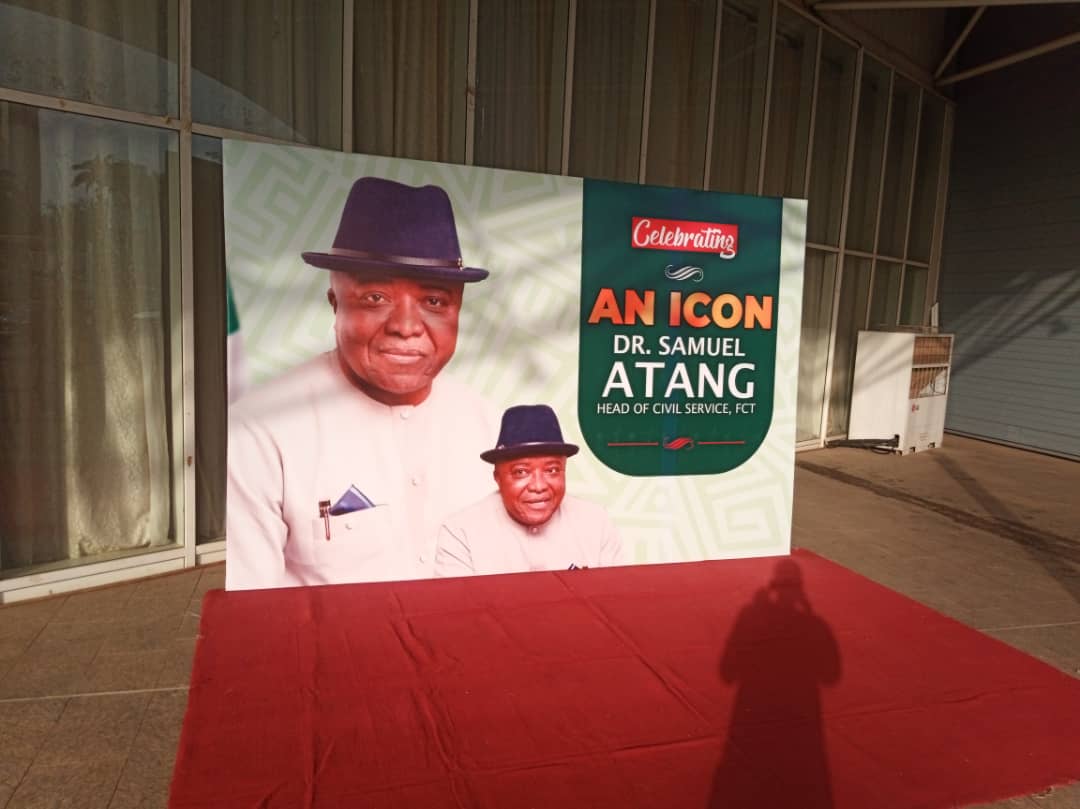 All is set for the celebration of an ICON: Dr. Samuel Atang THE  FIRST HEAD OF CIVIL SERVICE FCT... #Abuja #JUAC #FCT
