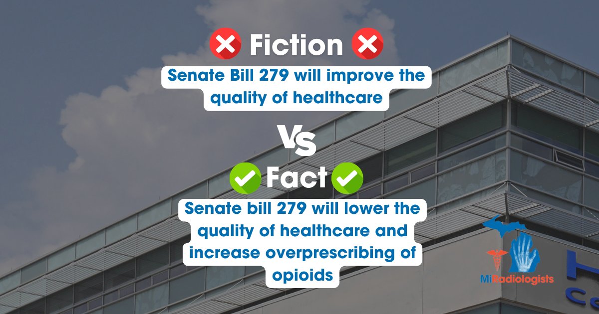 SB 279 proponents claim better healthcare, but it undermines quality and risks overprescription. To learn more about Senate Bill 279, go to miradiologists.com/issues. #SB279 #HealthcareCosts #Radiology #HealthcareCosts