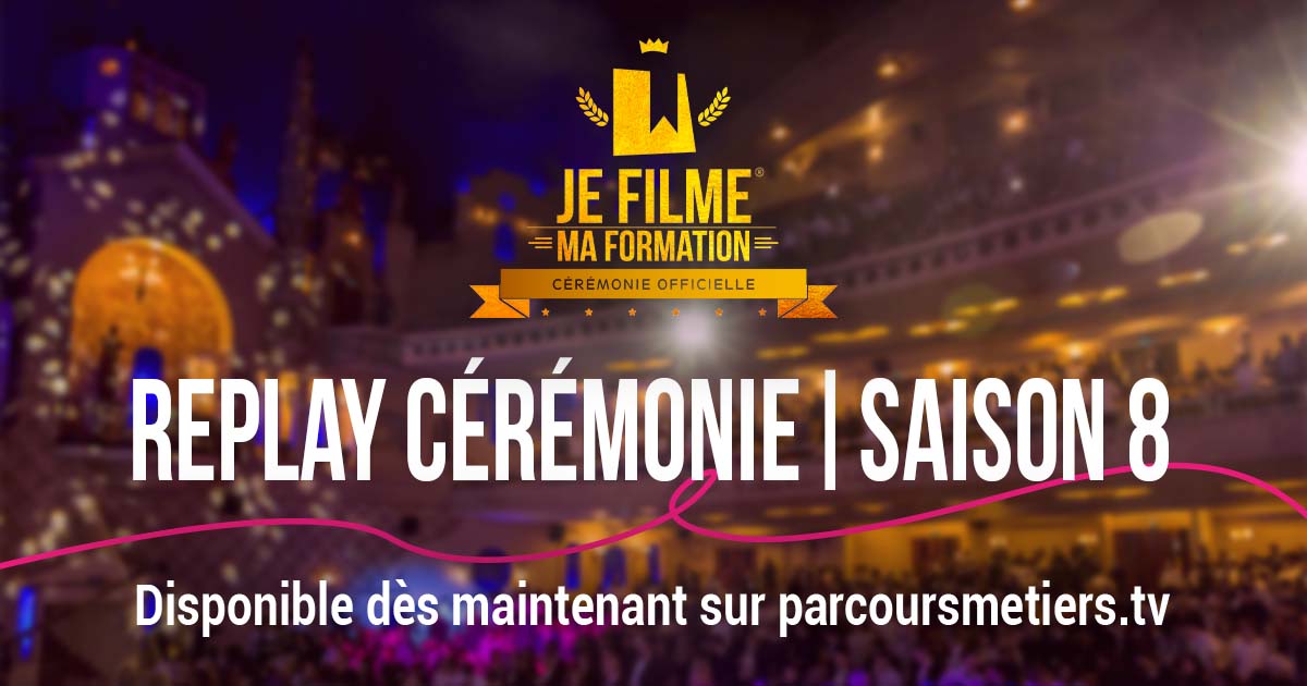 🎥 LE REPLAY EST DISPONIBLE ! 🎥 🏆Retrouvez le replay de la cérémonie sur la web TV du site parcoursmetiers.tv ! parcoursmetiers.tv/chaine/524-je-… #PARCOURSMETIERS #JEFILMEMAFORMATION #evenements #concours #formations #orientation #jeunes #videos #education #GrandRex #replay