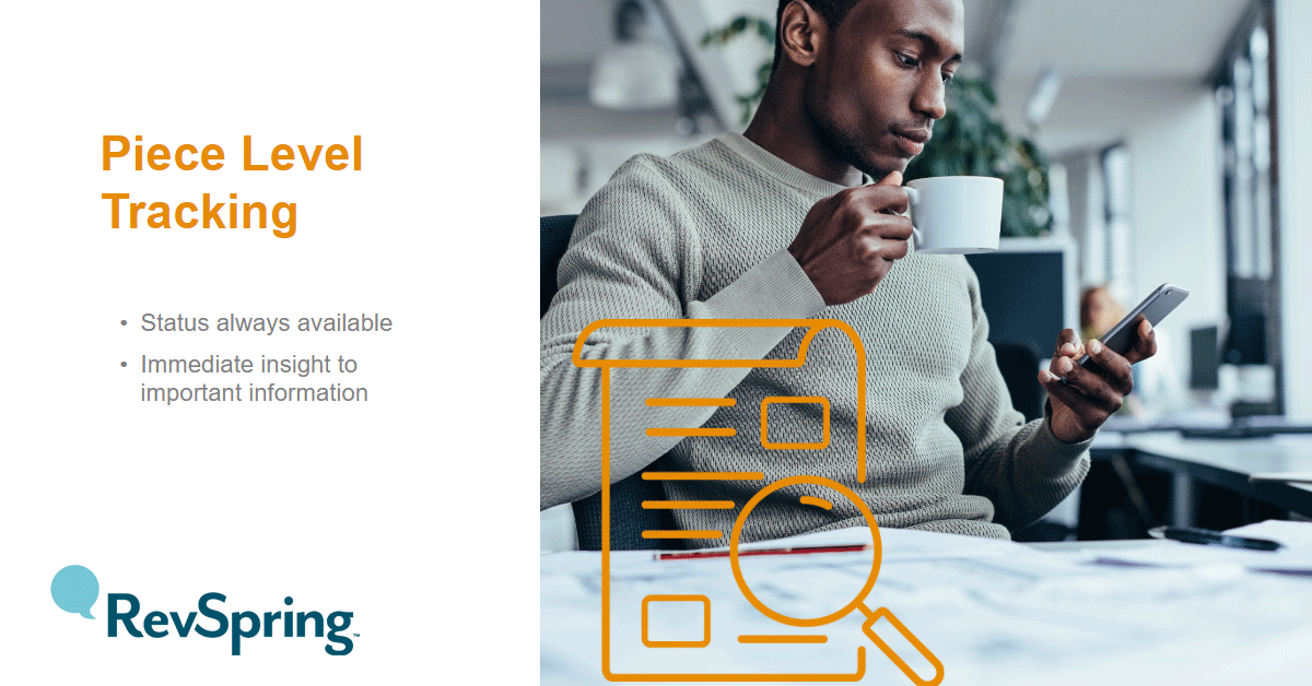 RevSpringInc's tweet photo. Validate your statement delivery integrity down to the piece level. View exact PDFs of each individual document including both mailed and emailed pieces.  

Learn more about this incredible tool: https://t.co/BoimmMRiwY

#DigitalDebtCollection #FinTec https://t.co/8HWxfLJ2xz