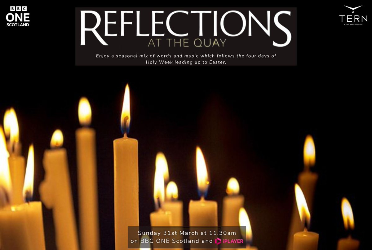 Brand new from Tern - Reflections at the Quay. Sunday 31st March at 11:30am on BBC ONE Scotland and iPlayer.