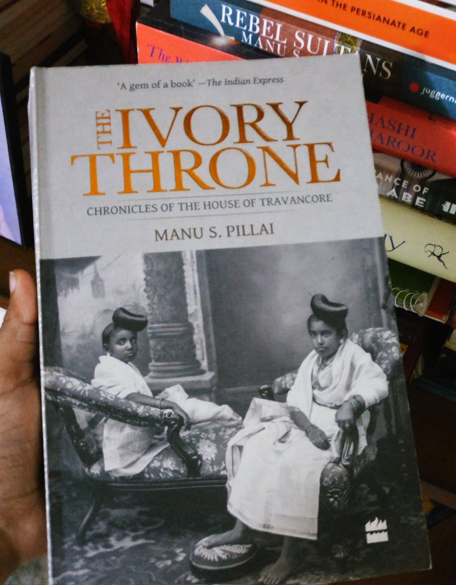 Just finished 'The Ivory Throne' by @UnamPillai It's a hefty read, but every page is packed with incredible research and masterful storytelling. Hard to believe this was his debut.