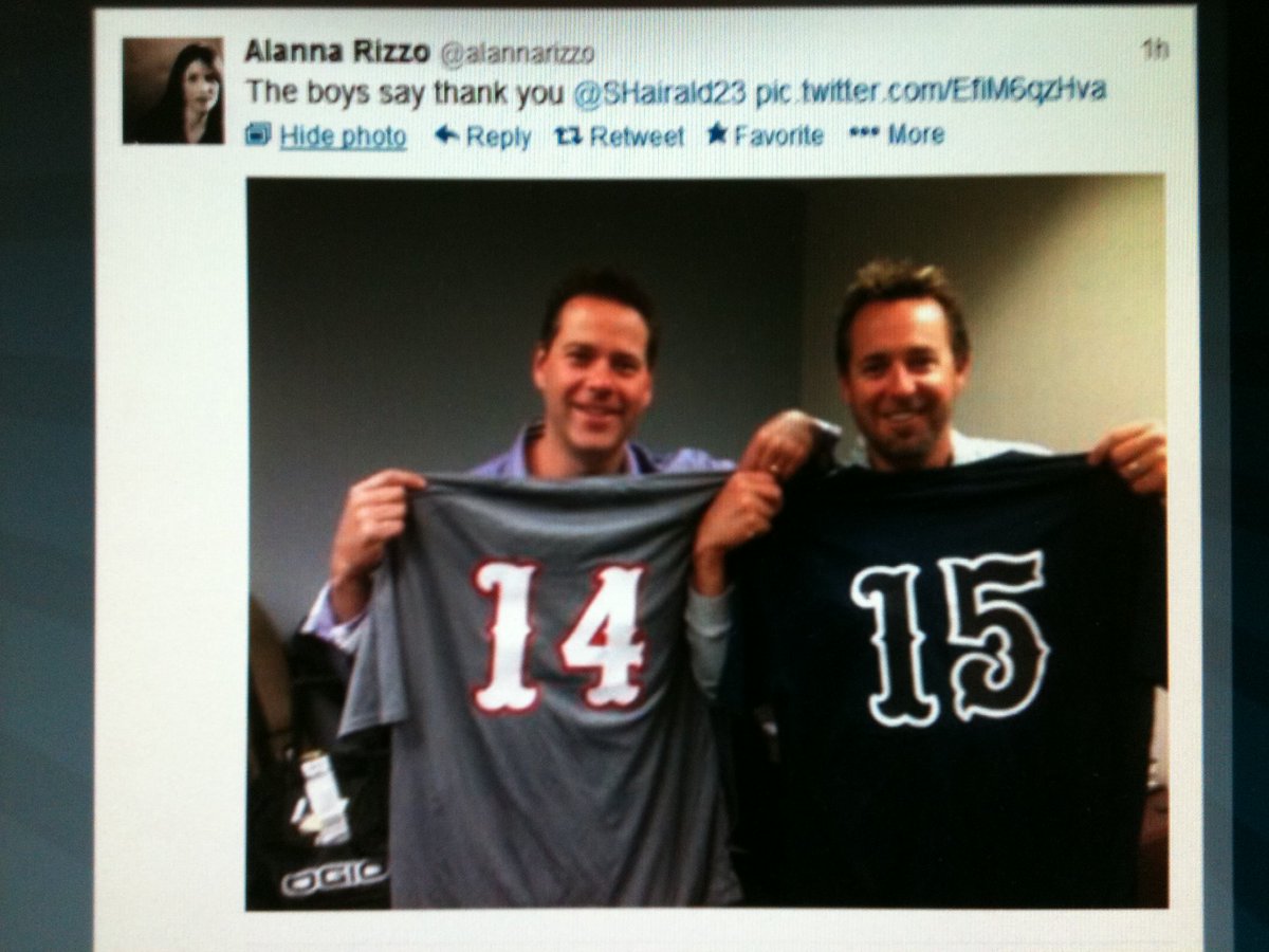 Just a few years back we sent ⁦@ChrisRose⁩ & Uncle Kevin ⁦@KMillar15⁩ some Tupelo Tigers Jerseys. Appreciated ⁦@alannarizzo⁩ with the post back then. That was quite a Triple Threat. 👊