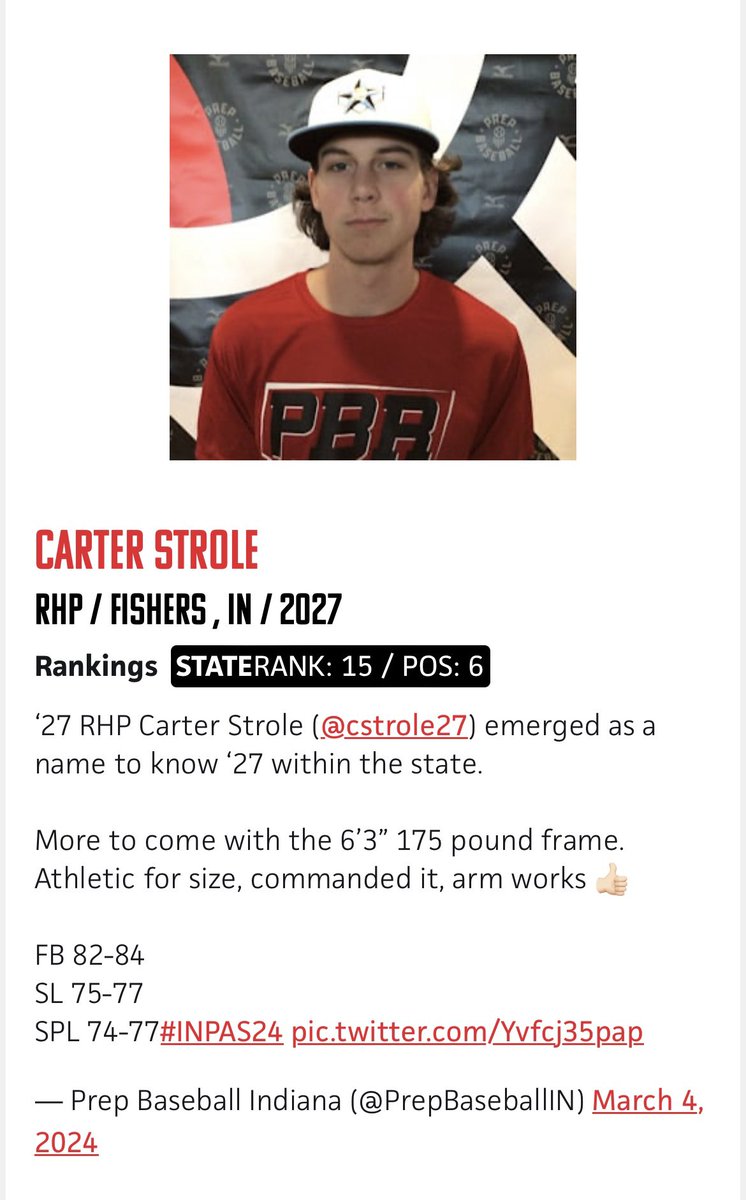 Carter Strole tweet media