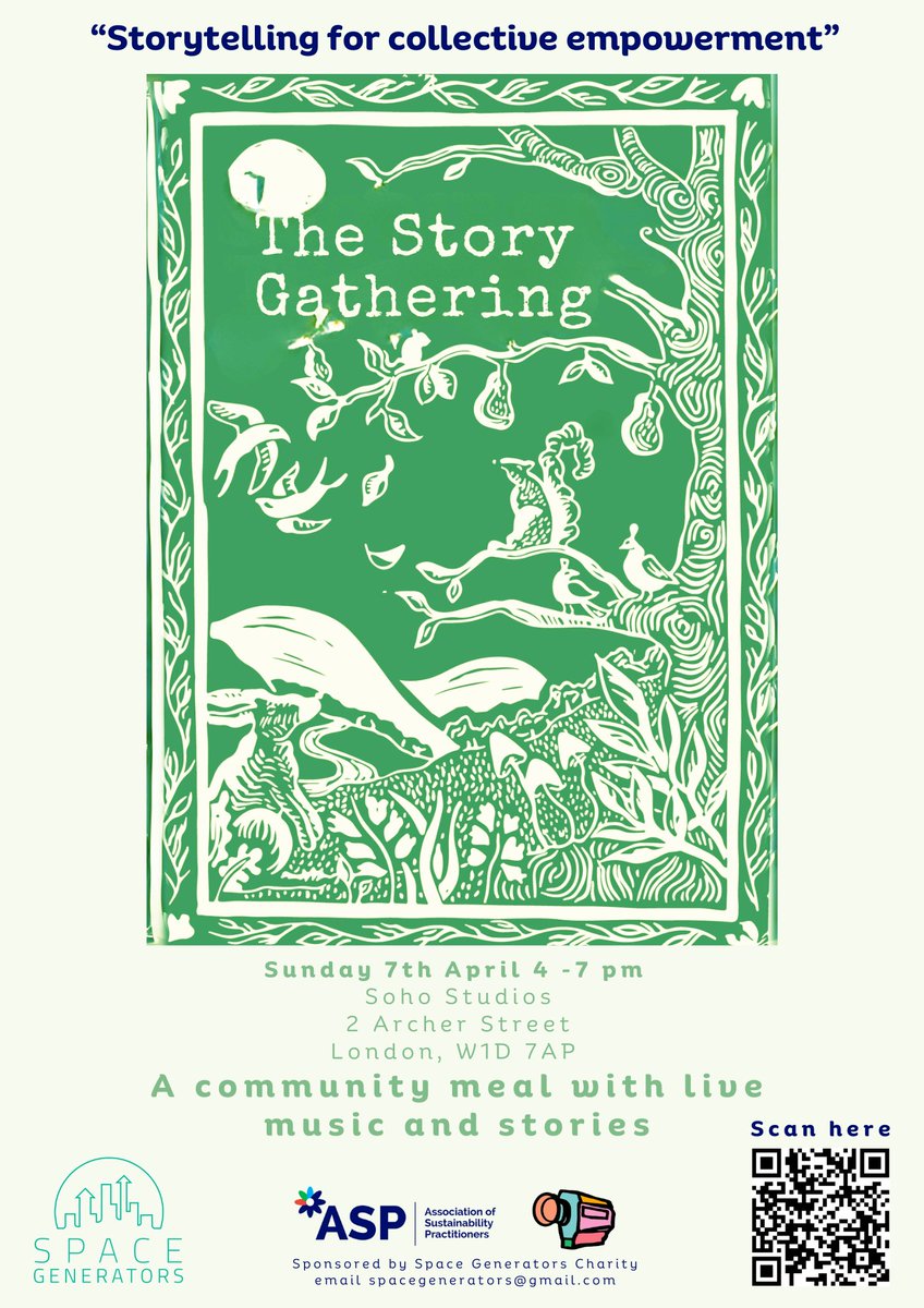 🤔Are you Curious about how storytelling can be used as a tool to tackle issues like social isolation? Then consider joining “The Story Gathering: Chapter 2” 🎉 An event organise by Mafia Weekend CIC dandelion.events/e/v9t91 📅 Sun, April 7th 🕓 4-7 pm 📍W1D 7AP