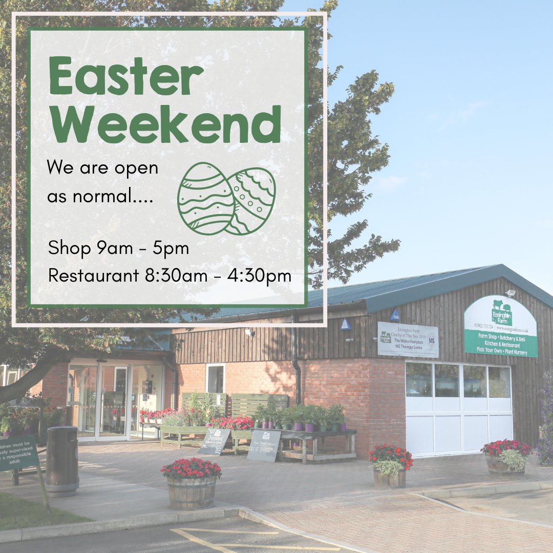 #easteropening #essingtonfarm #farmshop