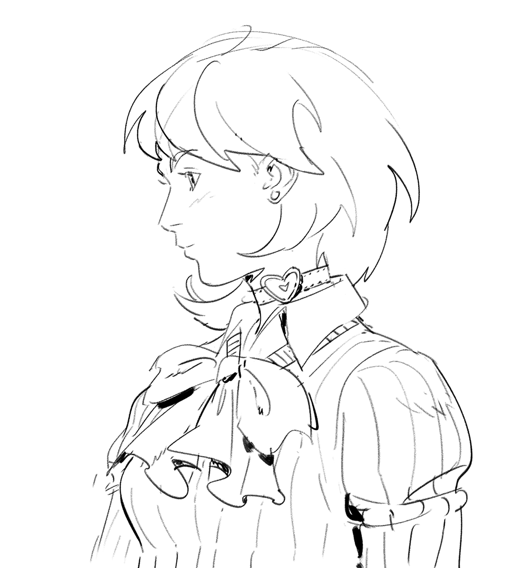 Yukari sketch