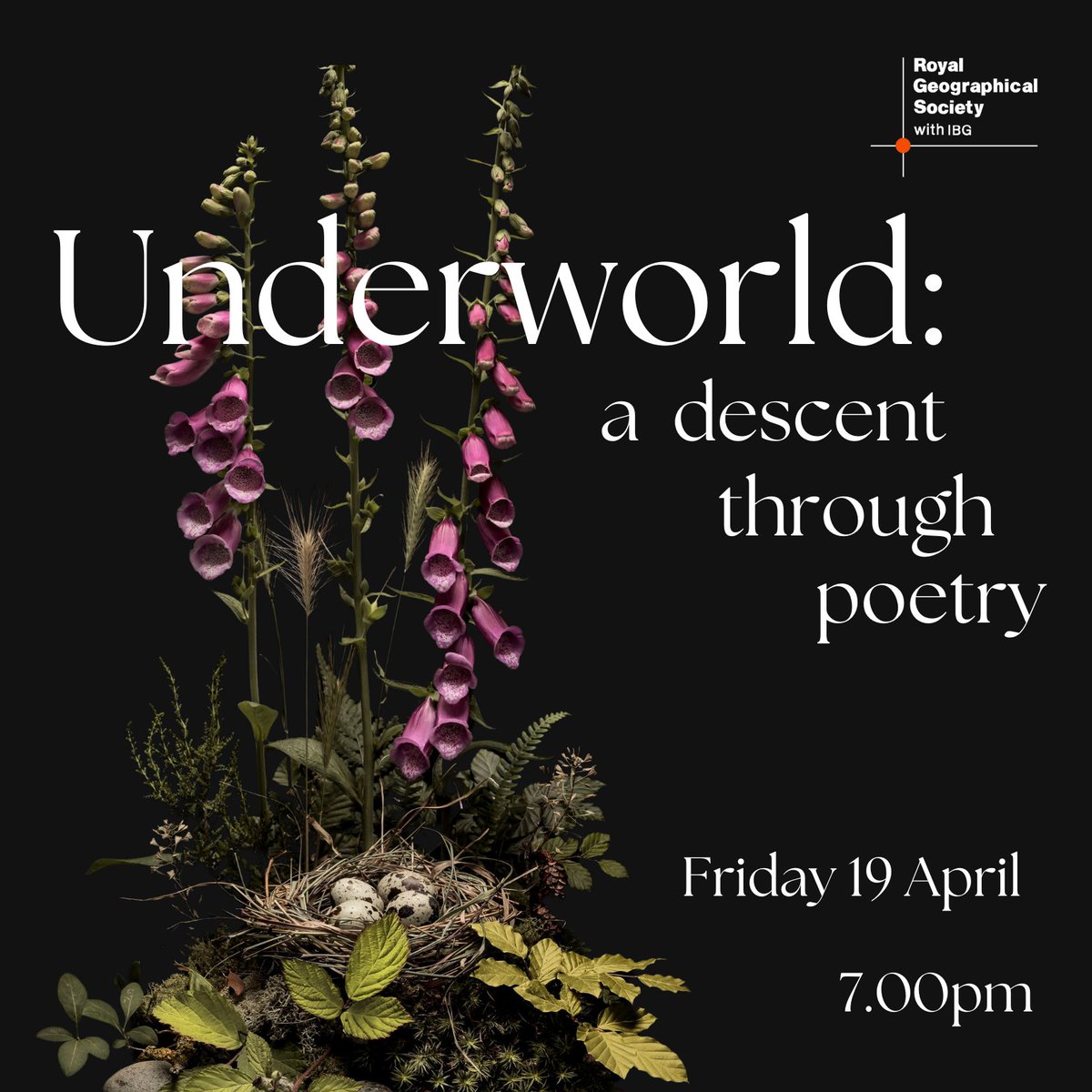 🪱Discover what is lurking in the murky terrains of the underworld. Join us for a special evening of poetry and short films at the Society with @magmapoetry: rgs.org/events/upcomin… Follow the 🧵to meet the editors, who will be introducing the evening’s performances …