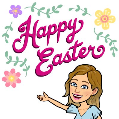 Happy Easter holidays 💐🐣 Here's hoping for some lovely sunny days 😎☀️