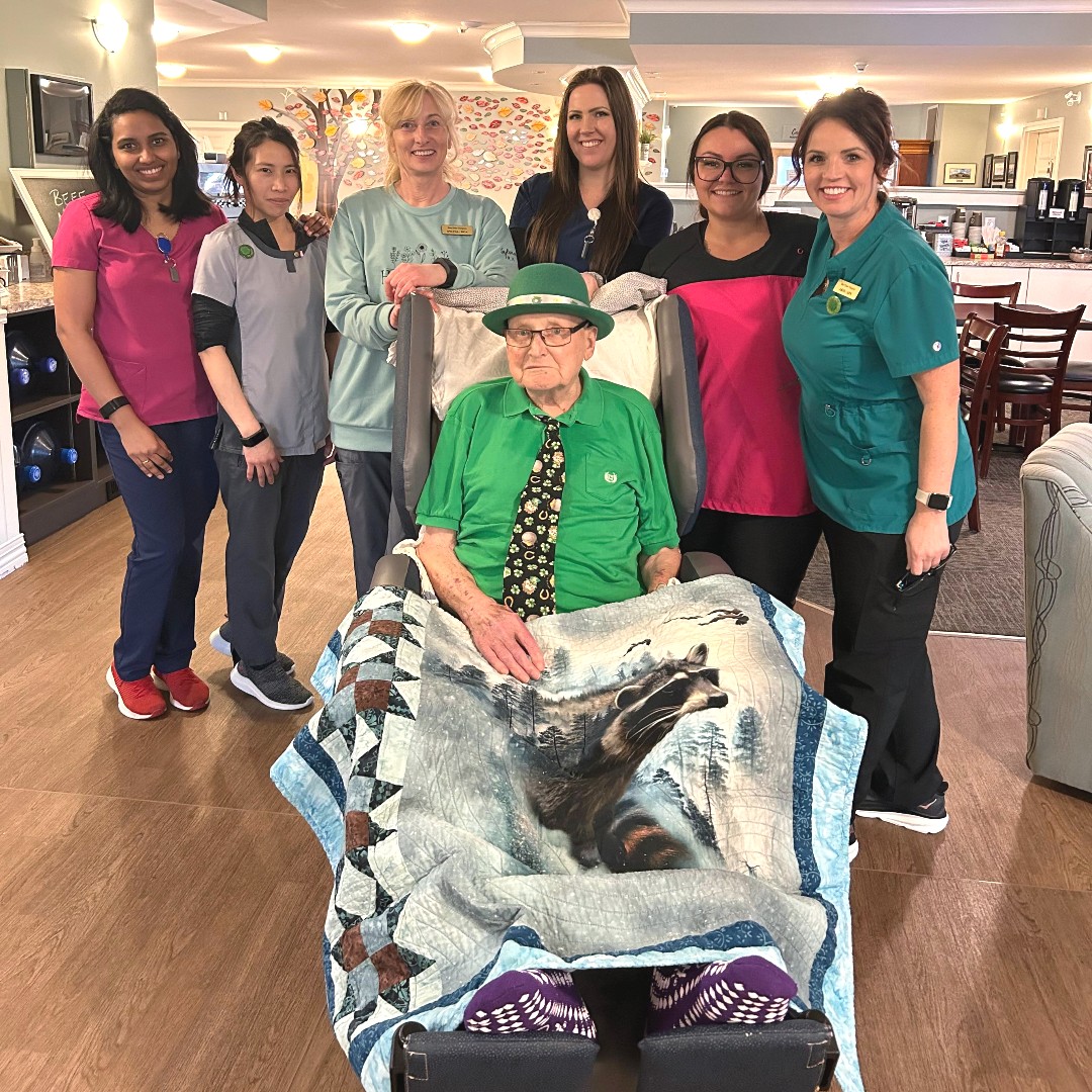 It's always a special time when we get to celebrate important moments in the lives of our residents. Recently, this wonderful resident celebrated his 92nd birthday! 🧁🎈

#Birthday #Celebrate #Hospice #RedDeer