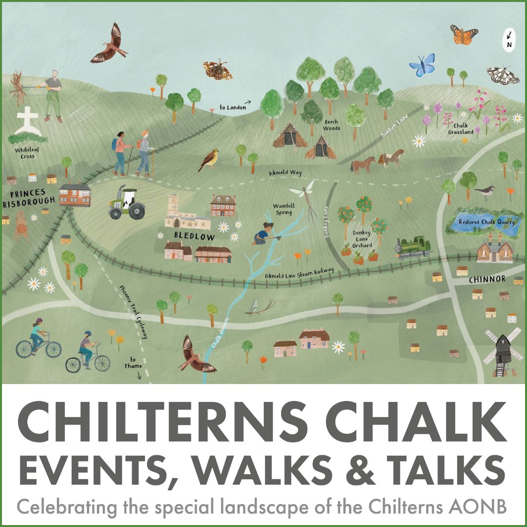 Last chance to book - Lend a hand to chalk grassland! Get involved in chalk grassland restoration with the @ChilternSociety on the iconic Whiteleaf Hill. Enjoy the stunning views while meeting new people. All welcome! 30 March, 10am-1pm, Whiteleaf Cross: bit.ly/helpchalkgrass…